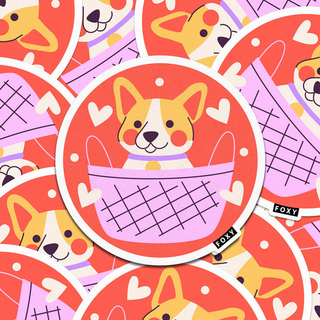 Laundry Dog - Sticker