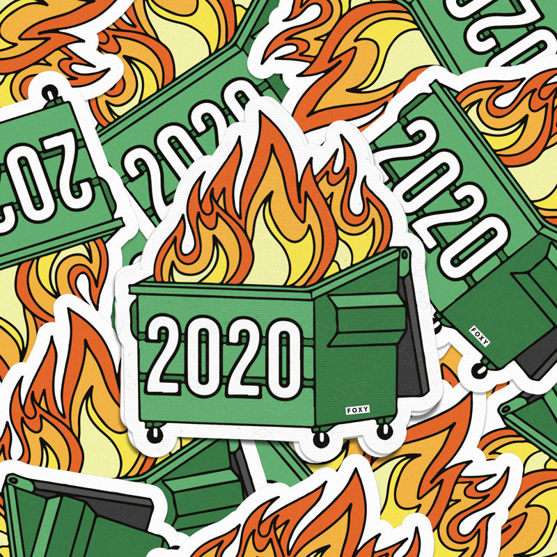 2020 Trash - Sticker