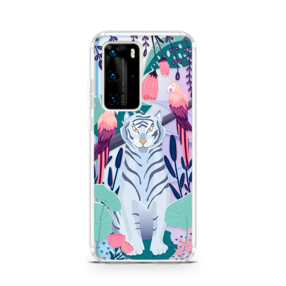 Blue Tiger In The Jungle