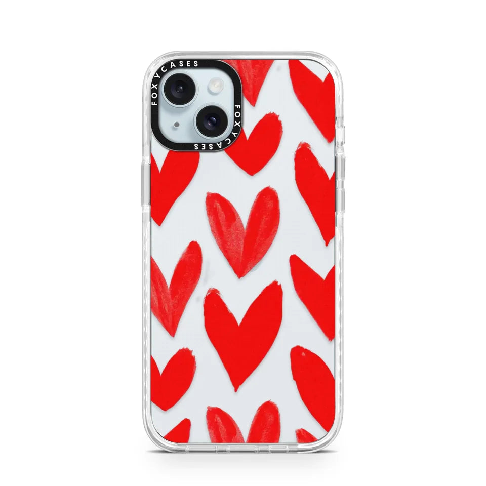 iPhone 15 Plus Impact Case White