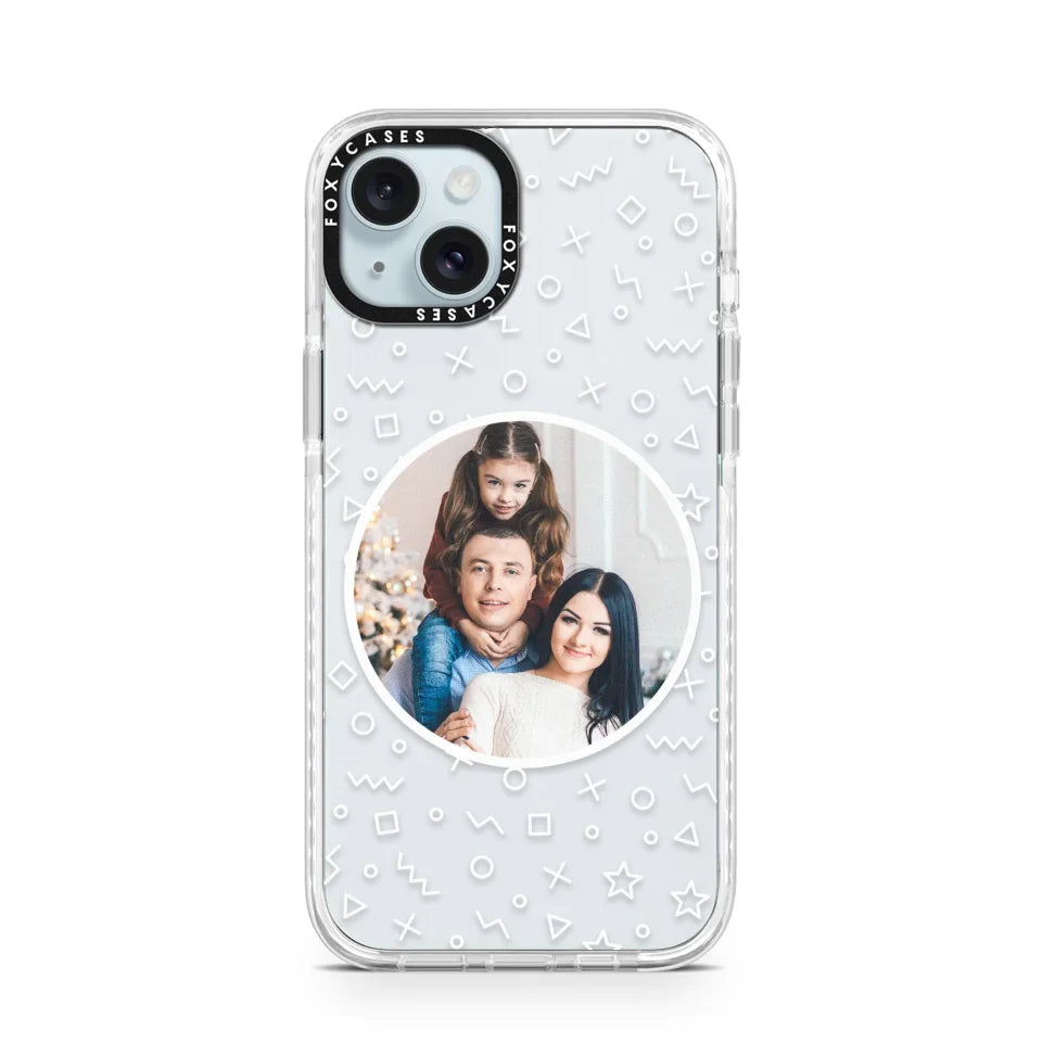 iPhone 15 Plus Impact Case White