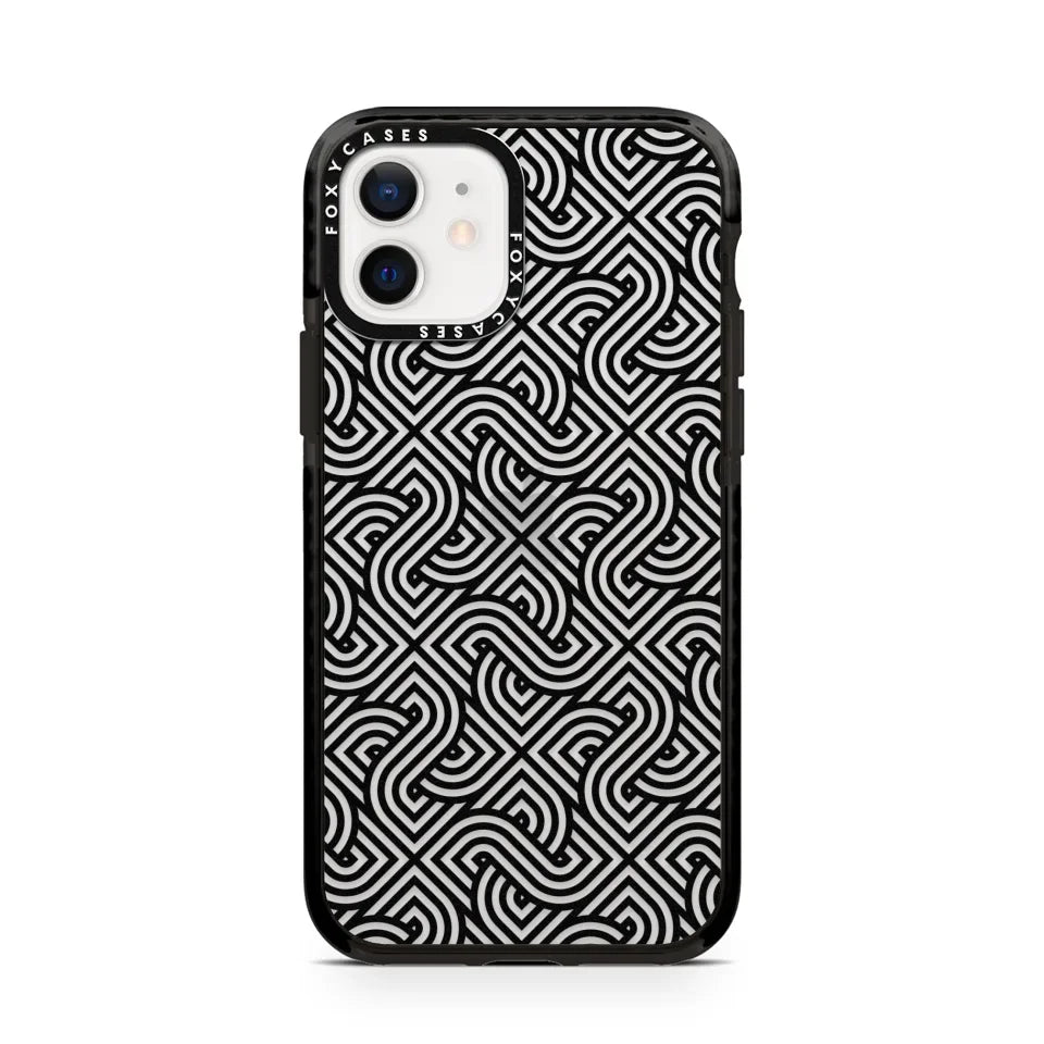 iPhone 12 Impact Case Black