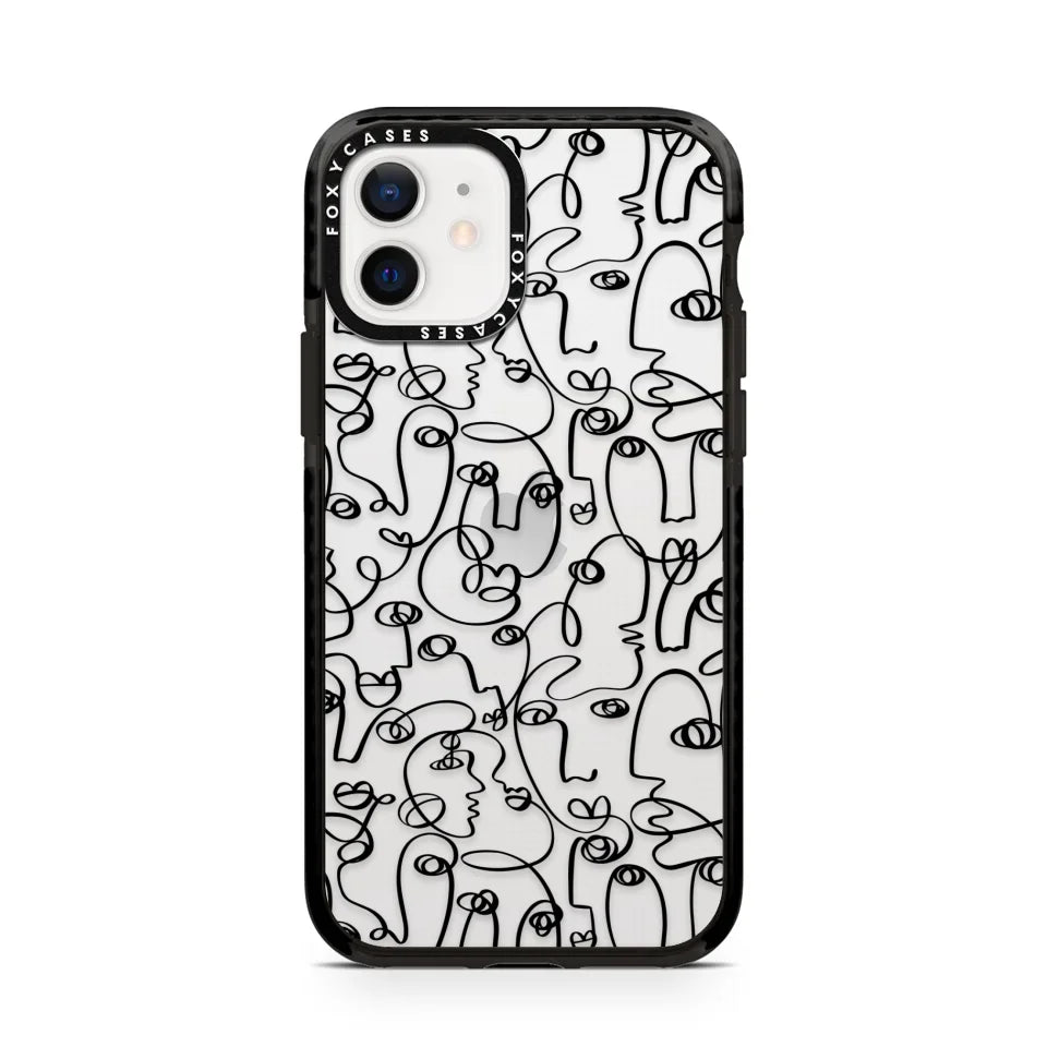 iPhone 12 Impact Case Black