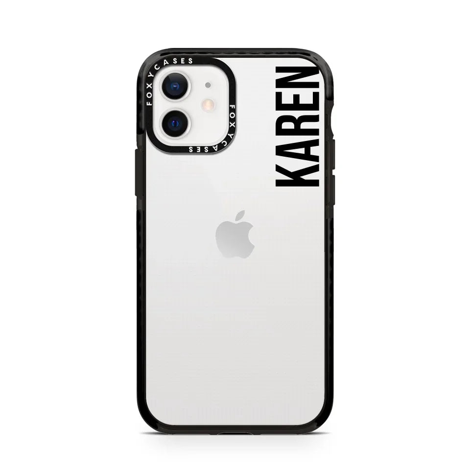 iPhone 12 Impact Case Black