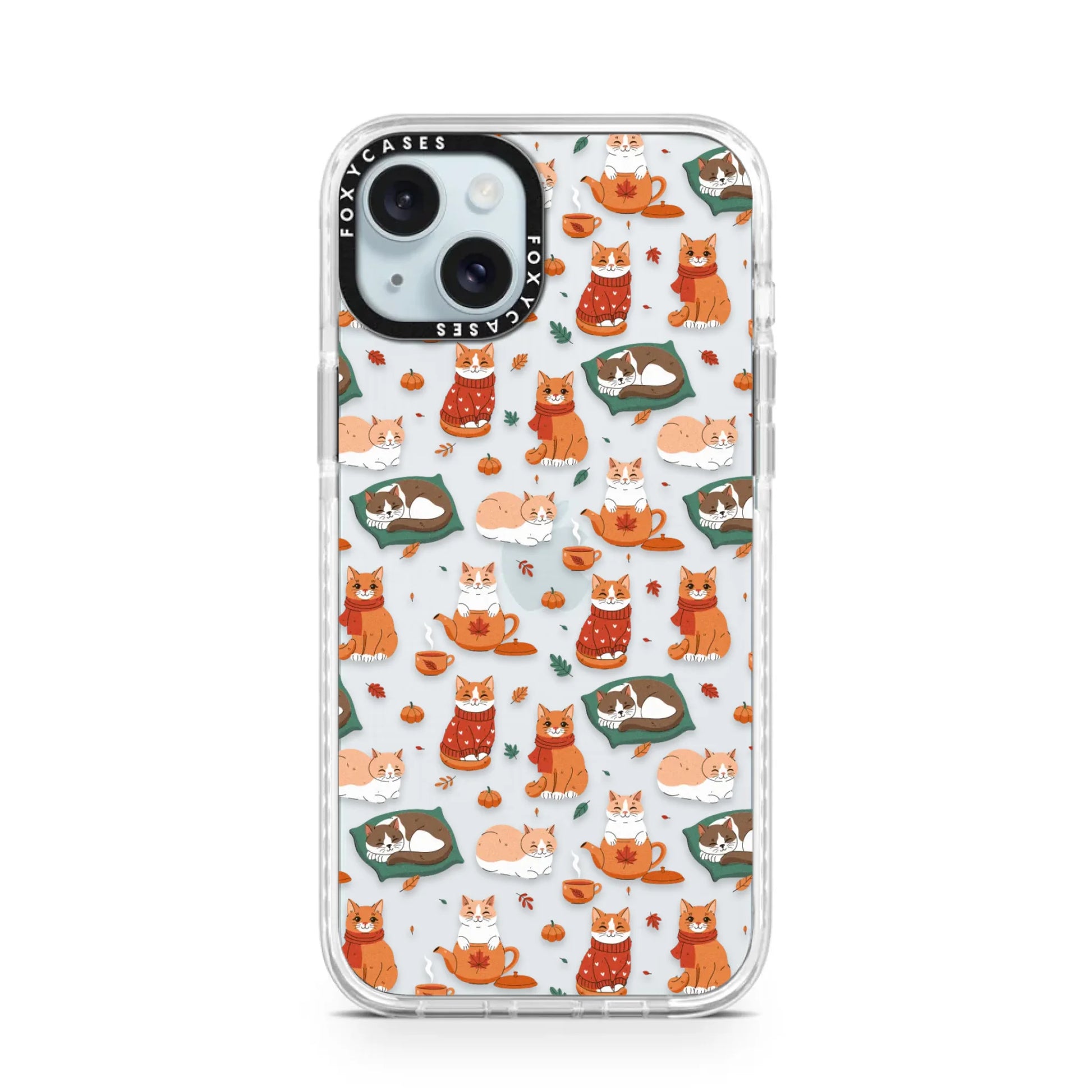 iPhone 15 Plus Impact Case White