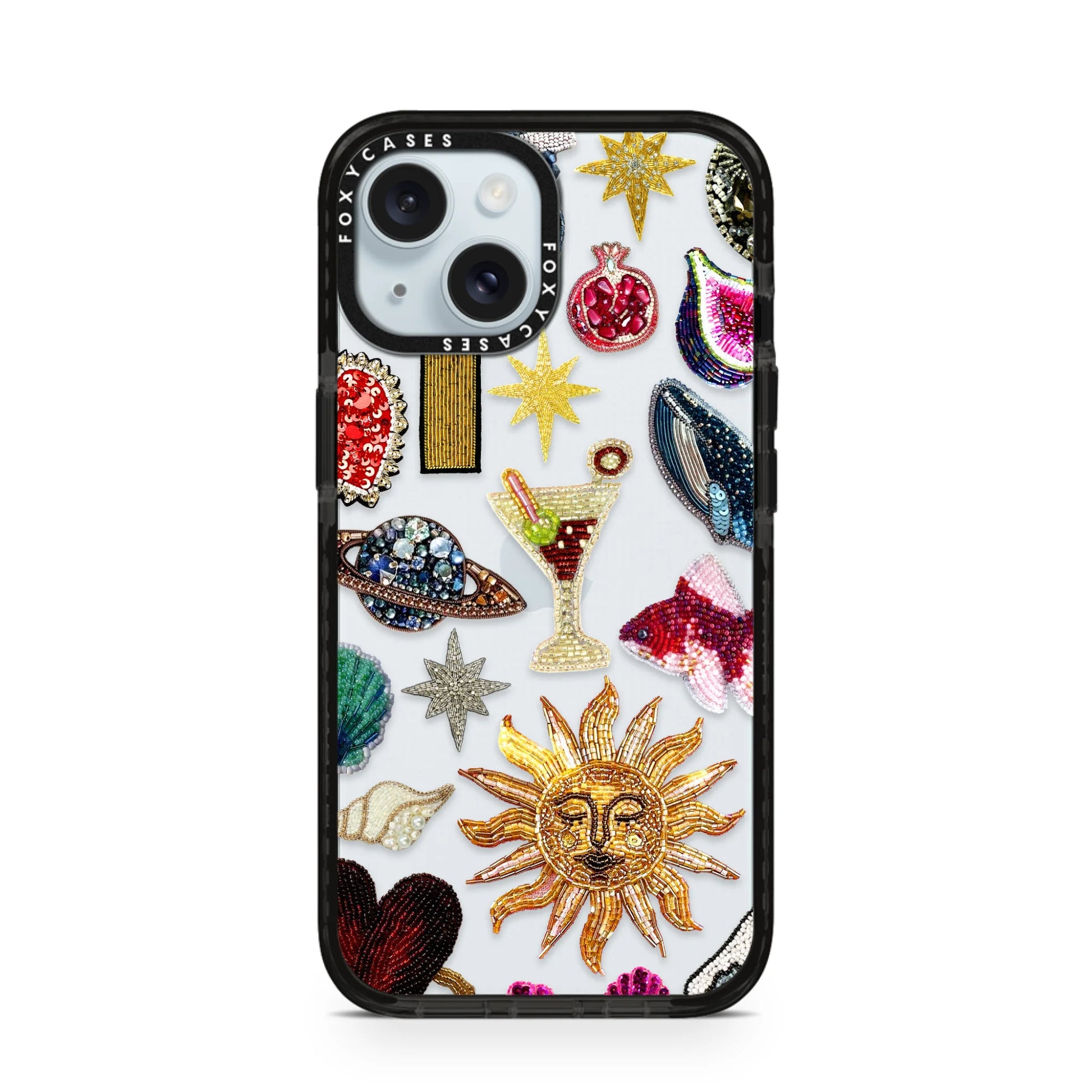 iPhone 15 Impact Case Black