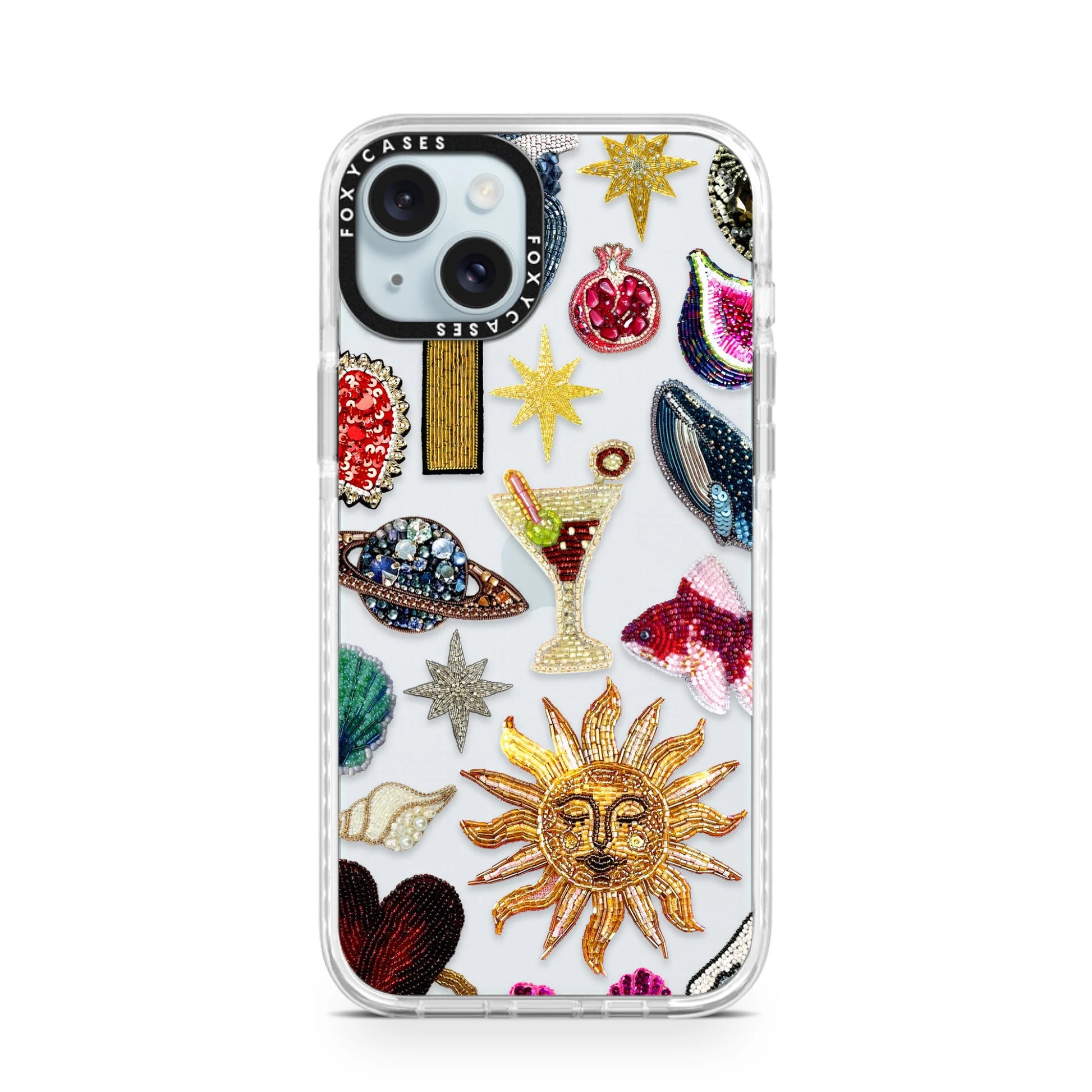 iPhone 15 Plus Impact Case White
