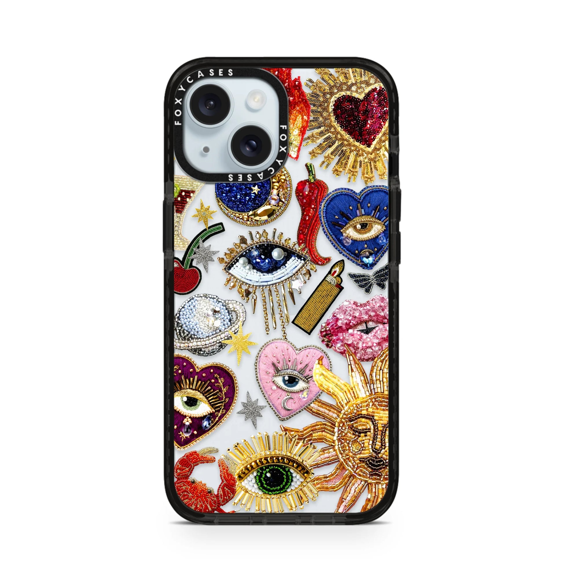 iPhone 15 Impact Case Black