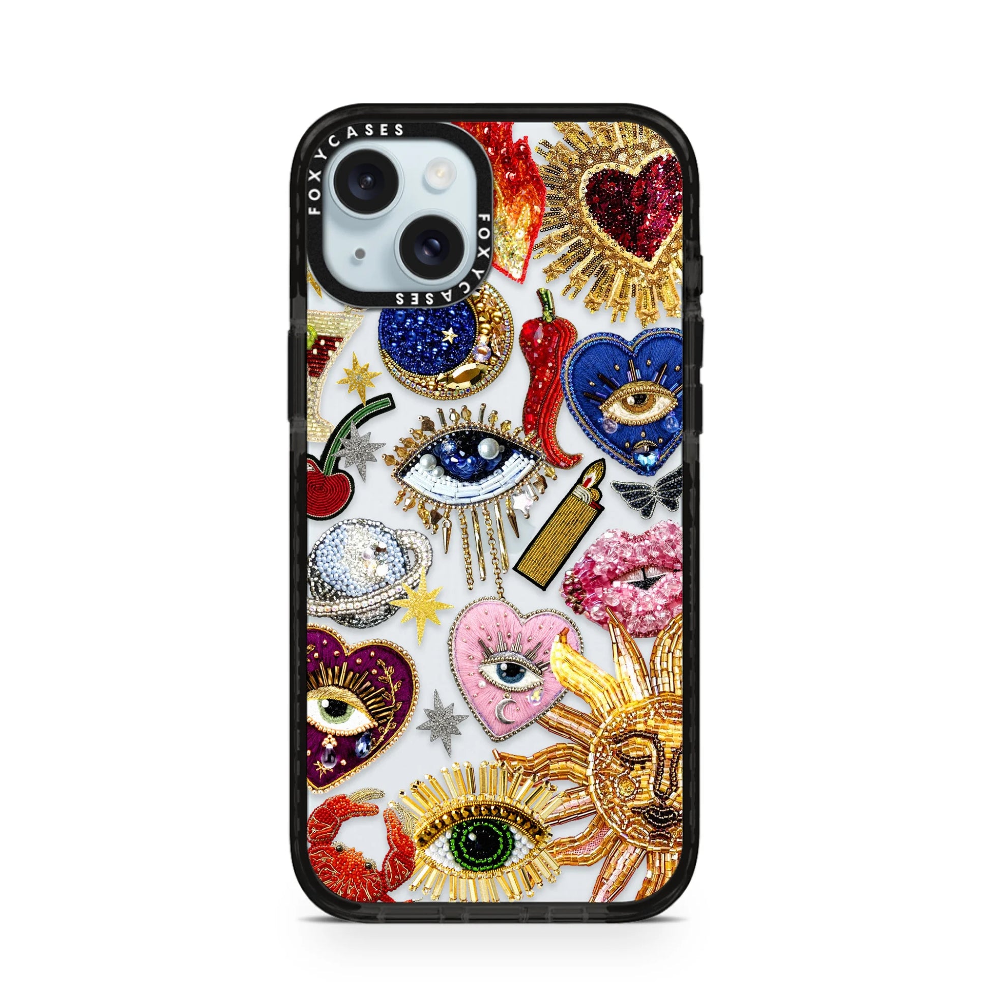 iPhone 15 Plus Impact Case Black