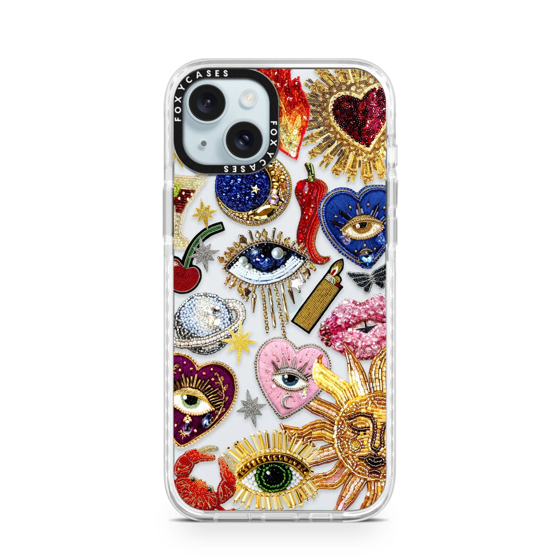 iPhone 15 Plus Impact Case White