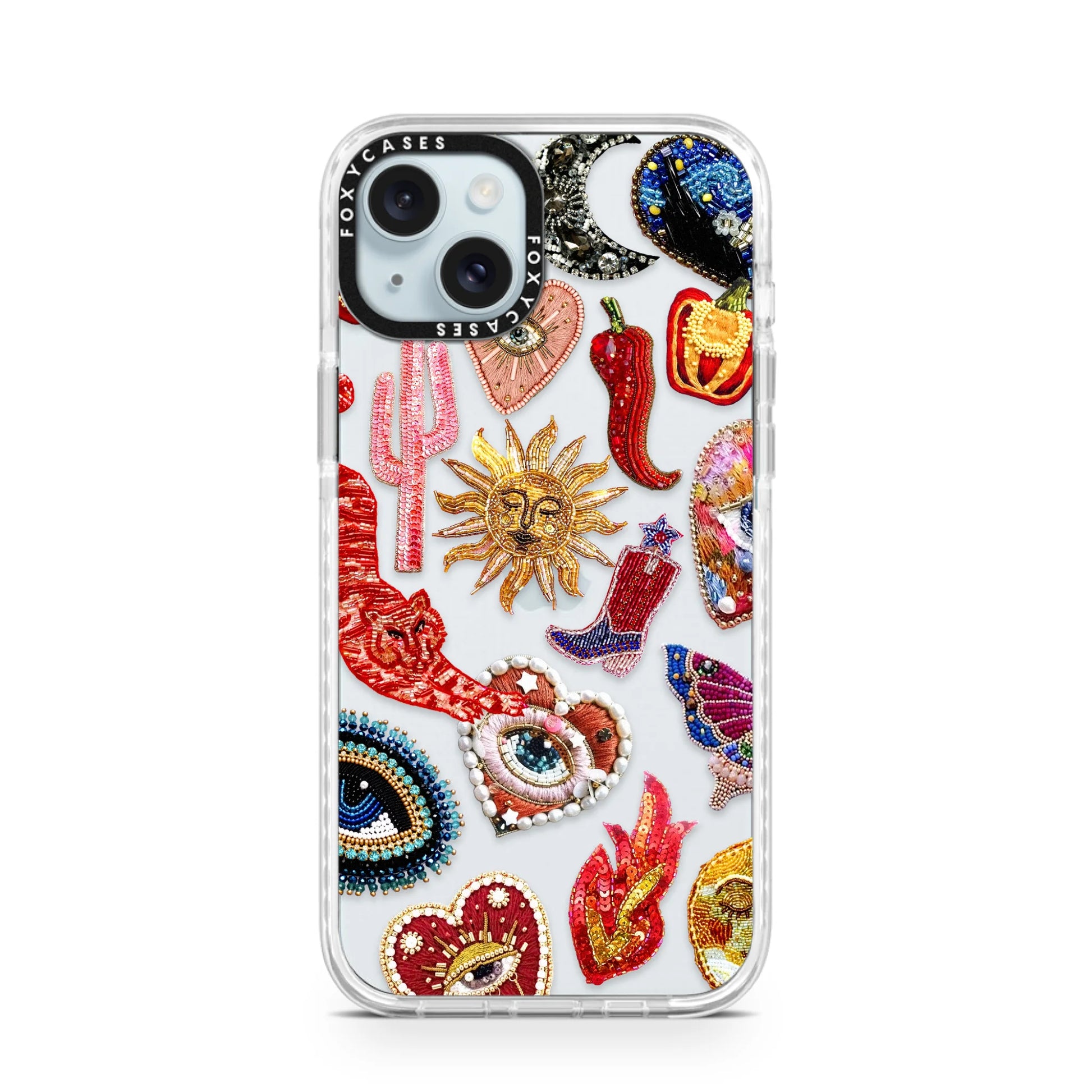 iPhone 15 Plus Impact Case White