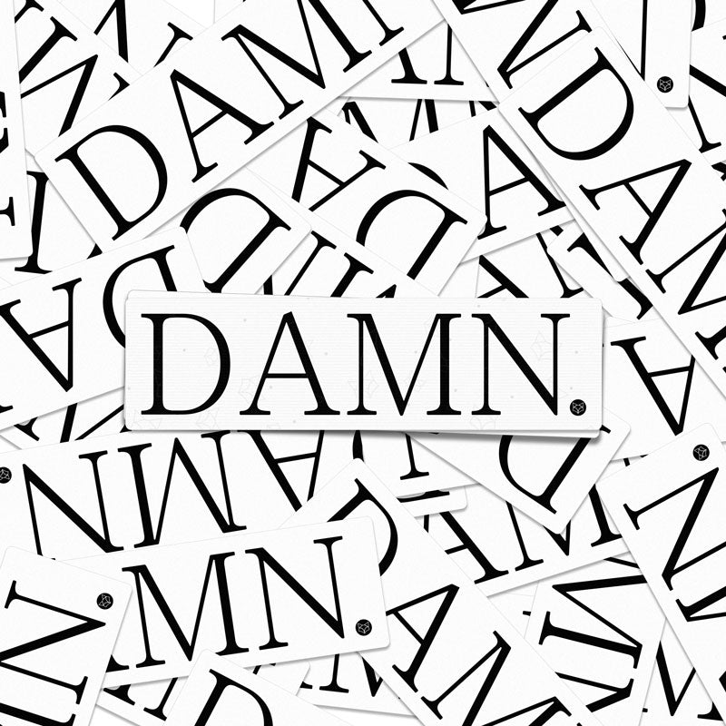 Damn - Sticker