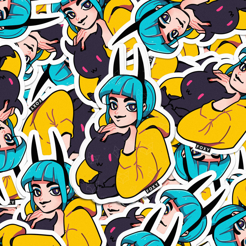 Devil Girl - Sticker