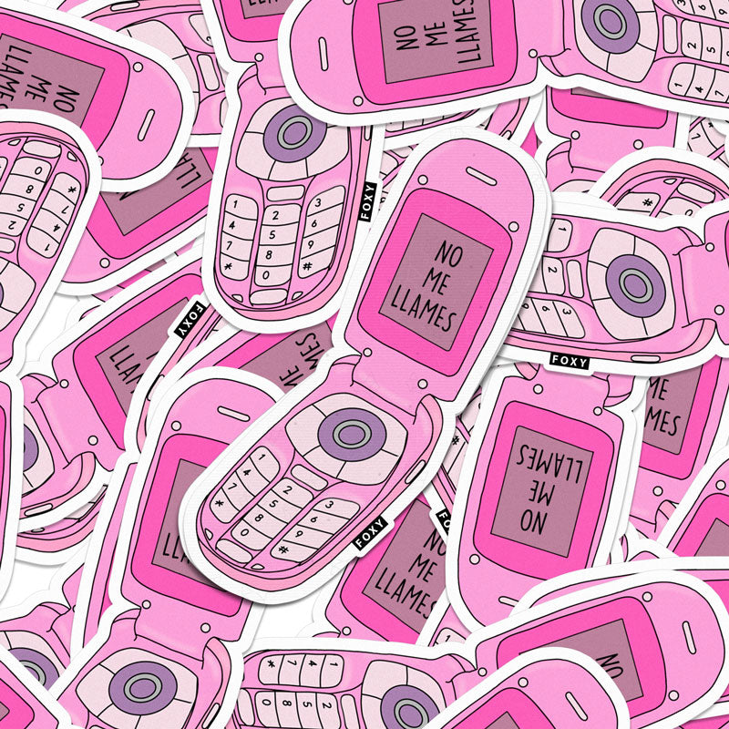 Don't Call Me Pink Cellphone  - Sticker