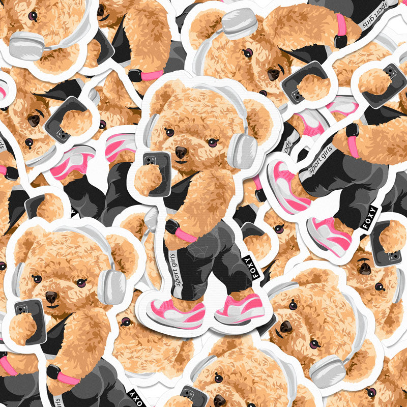 Fit Teddy - Sticker