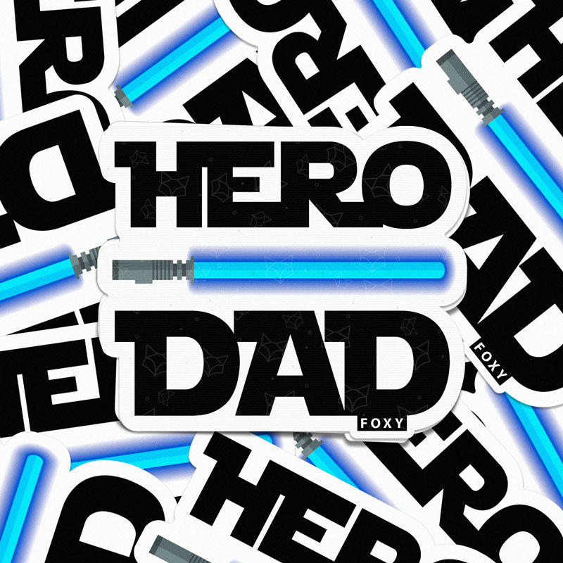 Hero Dad - Sticker