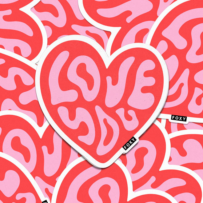 Love You - Sticker