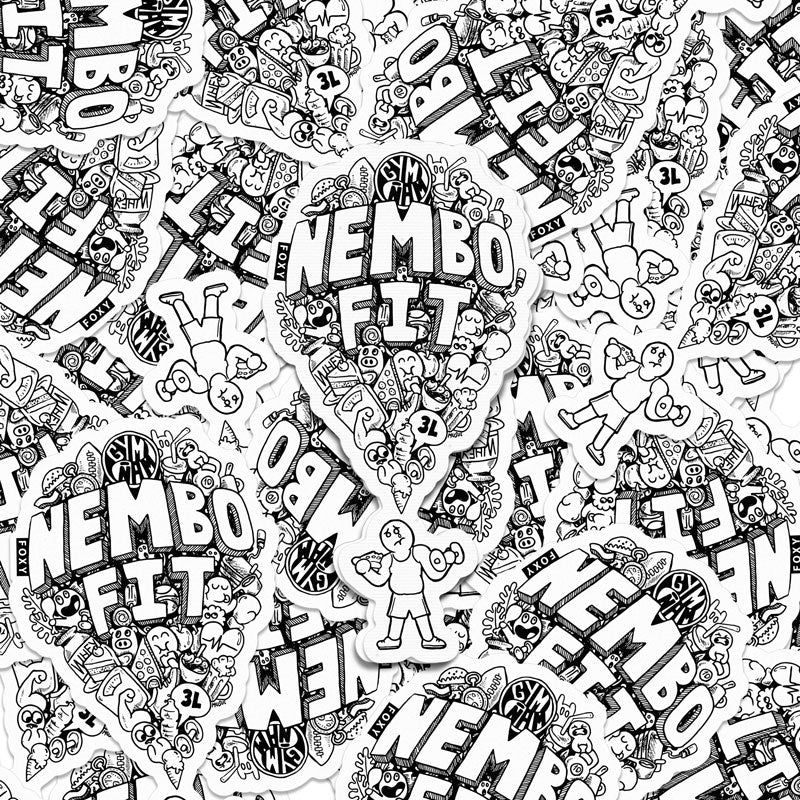 Ñembo Fit - Sticker