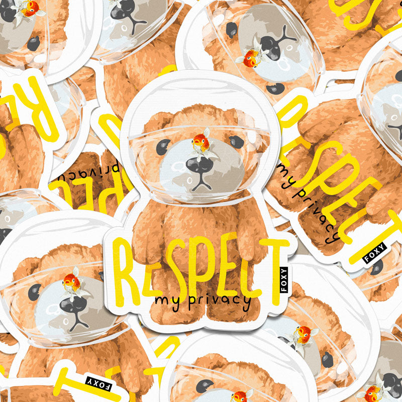 Privy Teddy - Sticker