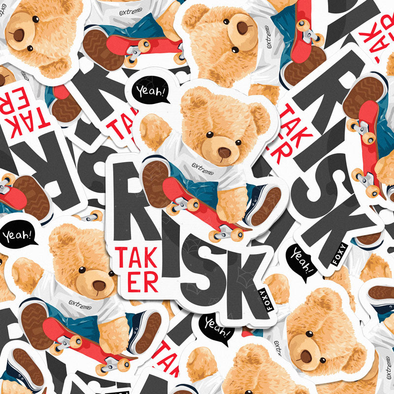 Risktaker Teddy - Sticker