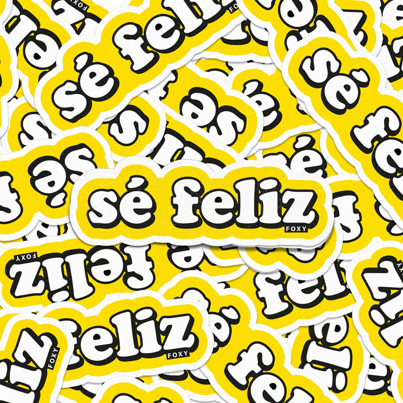 Sé Feliz - Sticker