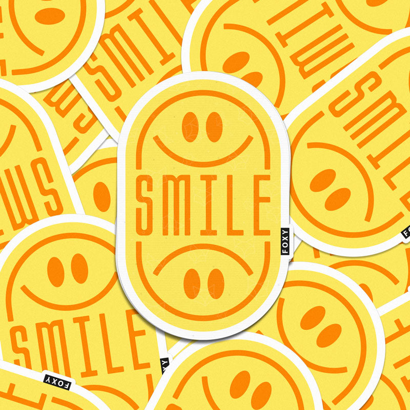 Smile Badge - Sticker